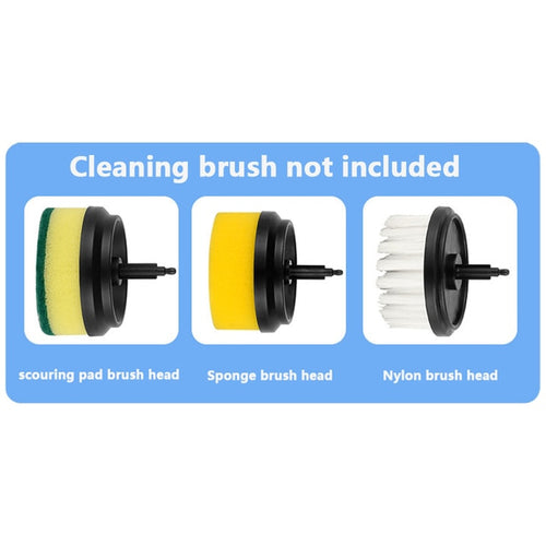 Electric Spin Cleaning Brush – 3 Brush Heads